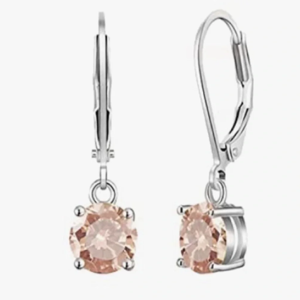 Set of 2 pair of crystal earrings